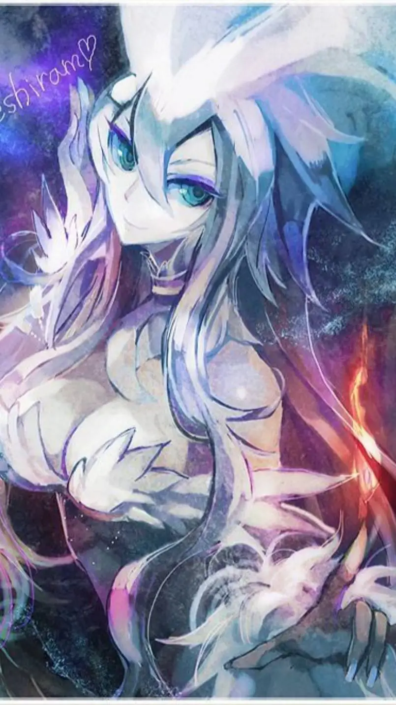 ai character: Reshiram (F) background