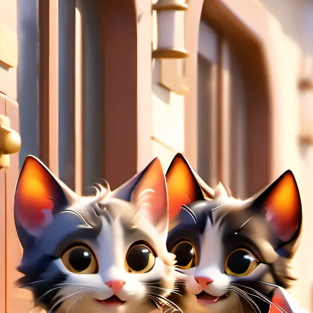 chat with ai character: homeless baby cats