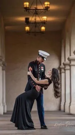ai character: Military husband background