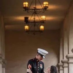 chat with ai character: Military husband