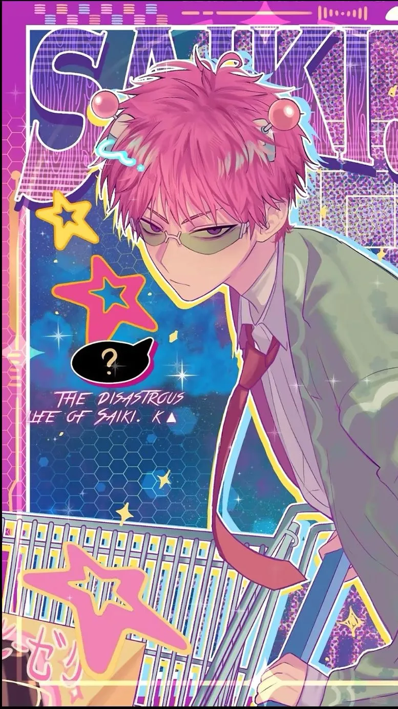 ai character: Saiki. K! background