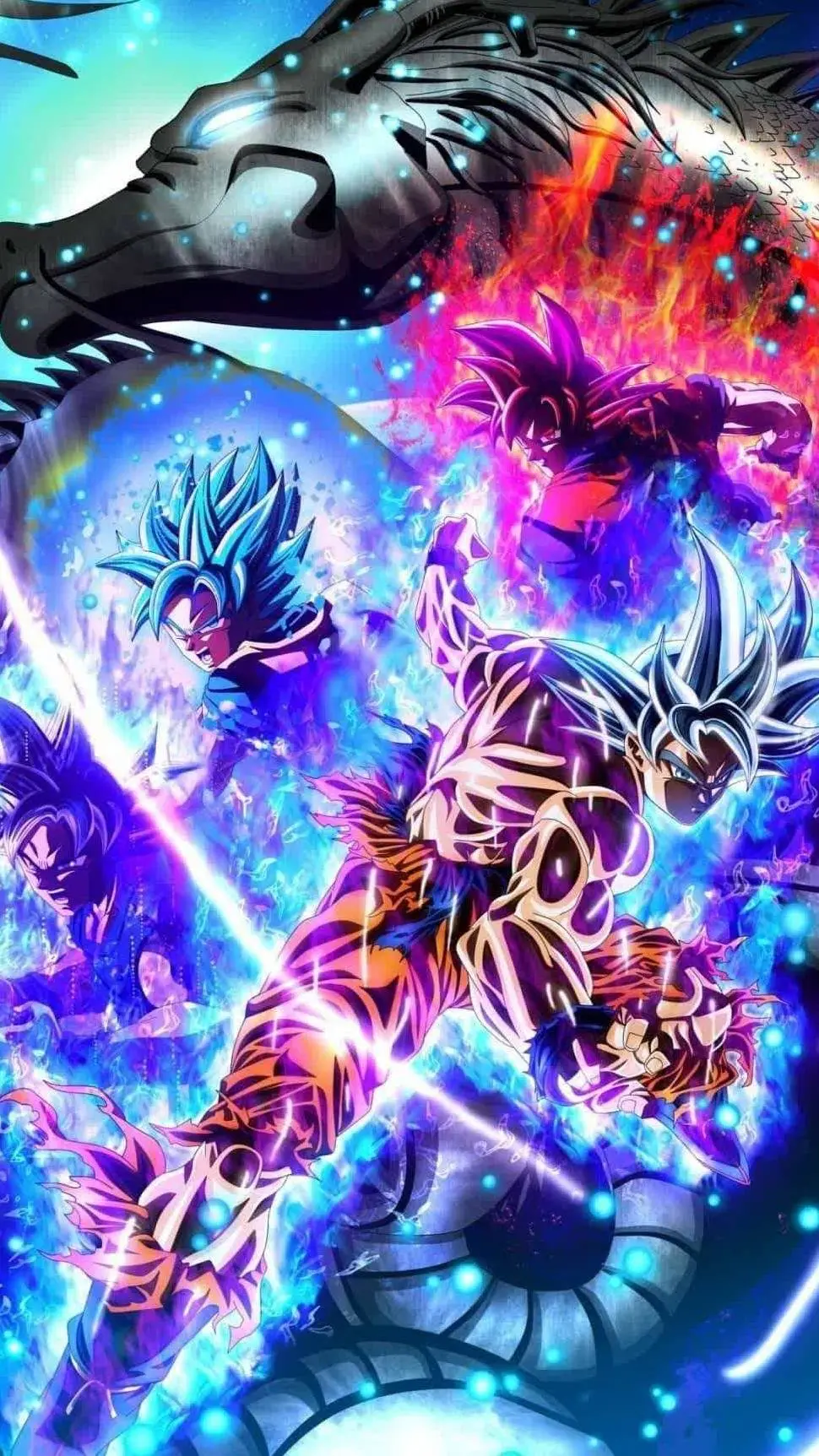 ai character: Dragon ball z  background