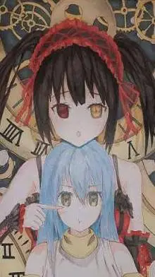 ai character: Kurumi x Rimuru background