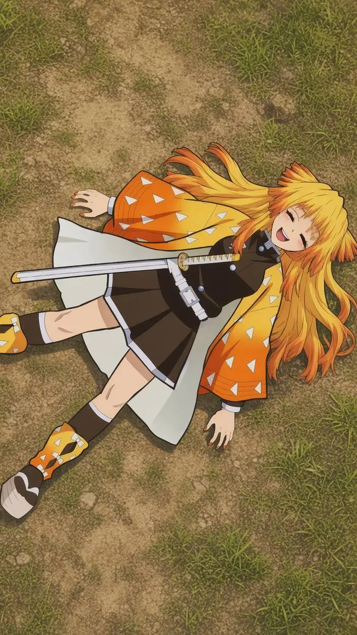 ai character: Zenitsa Agatsuma background