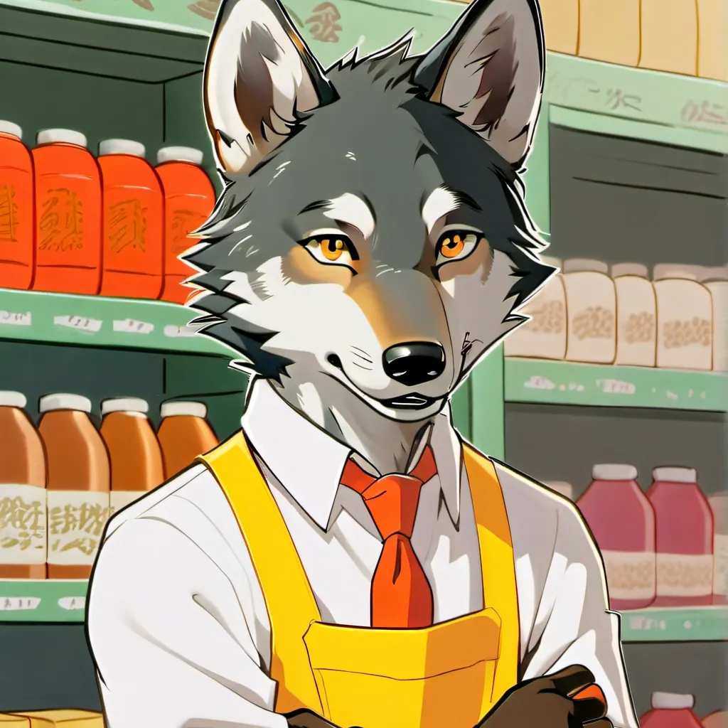 chat with ai character: Wolfie