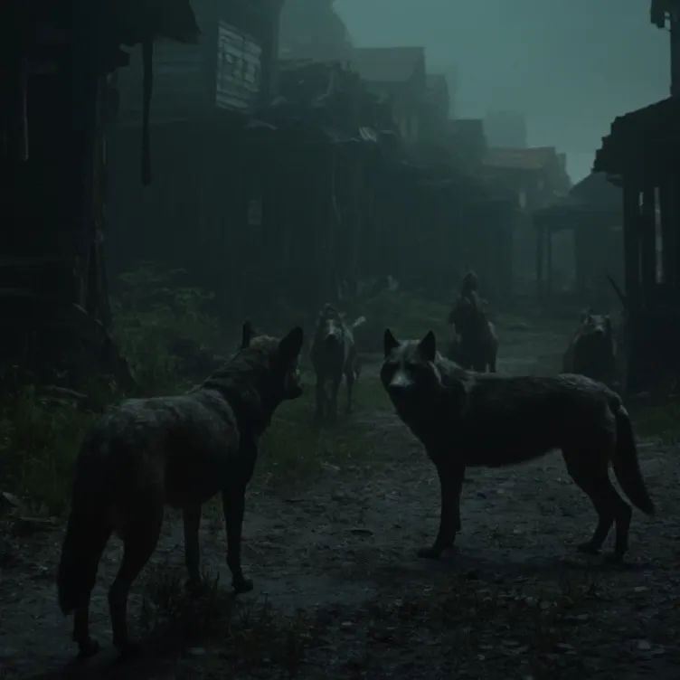 chat with ai character: Wolf Town
