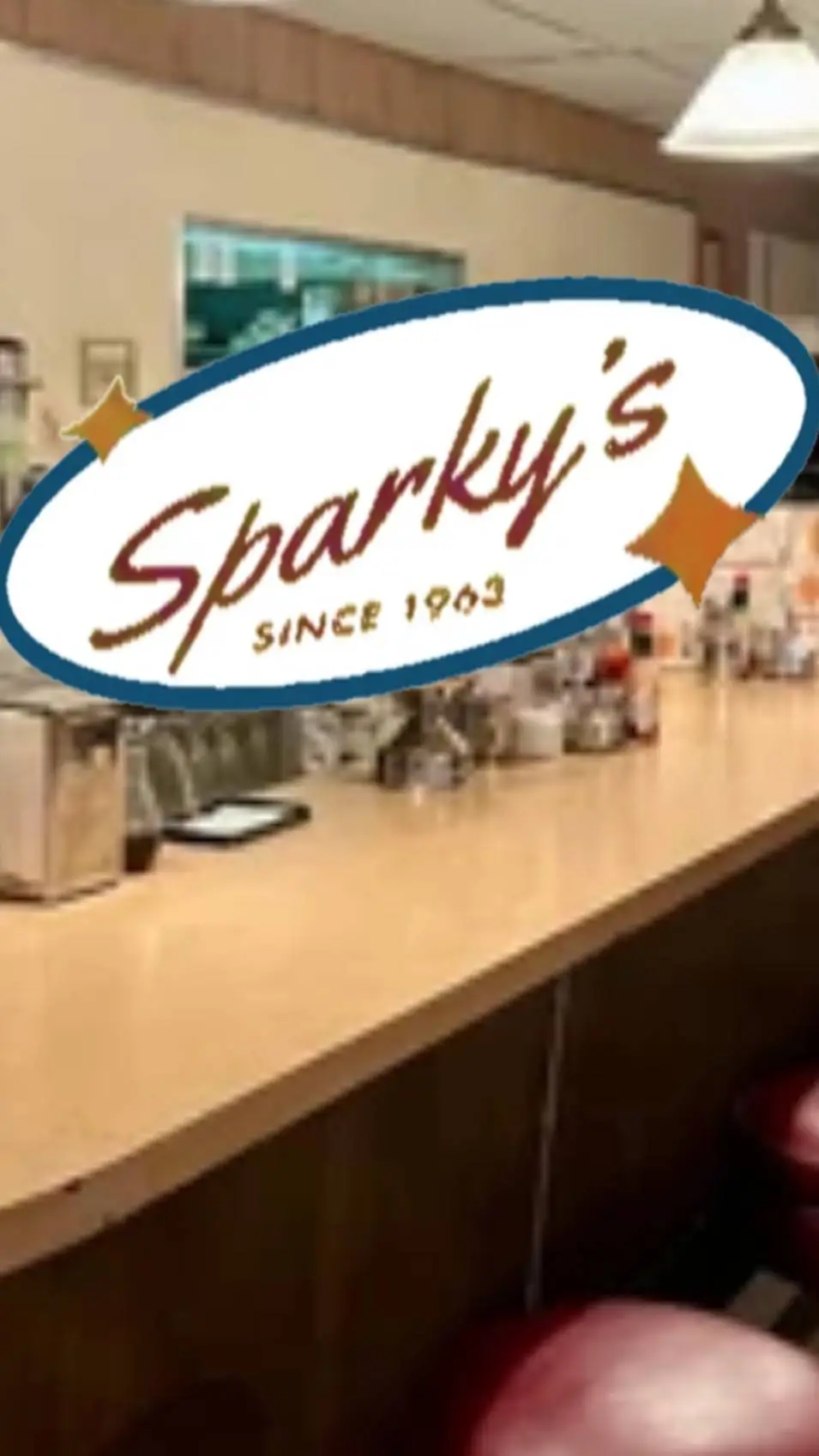 ai character: Sparky's Diner background