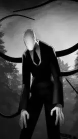ai character: slenderman  background