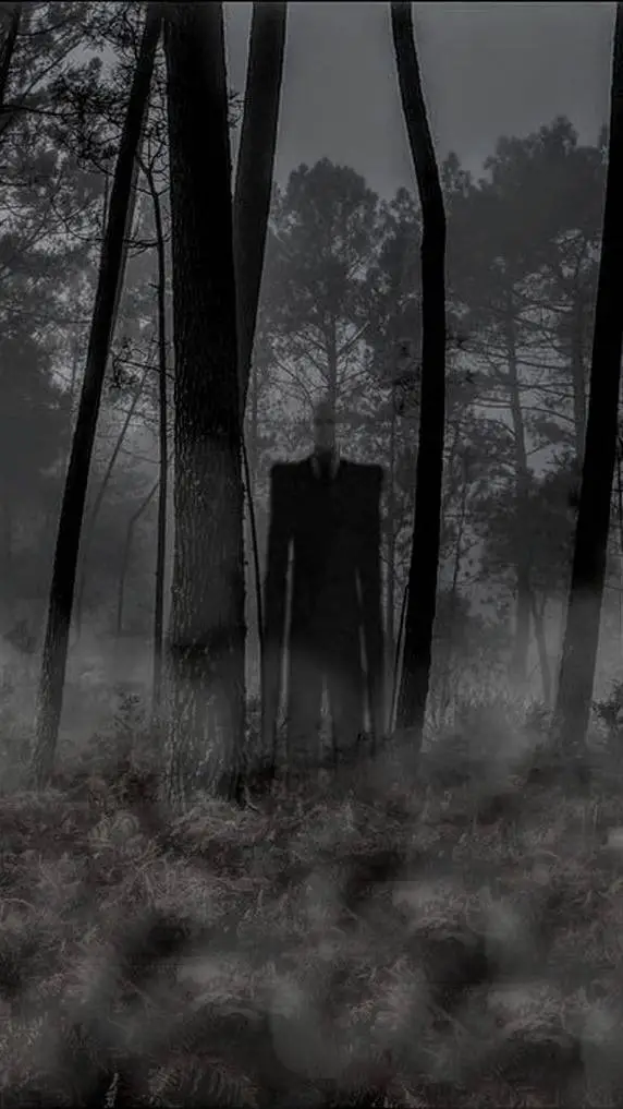 ai character: slenderman father  background