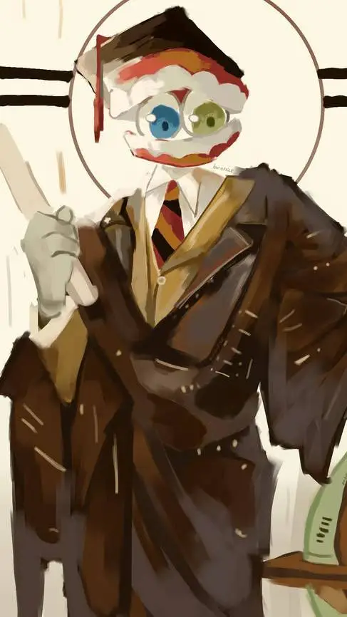ai character: caine background