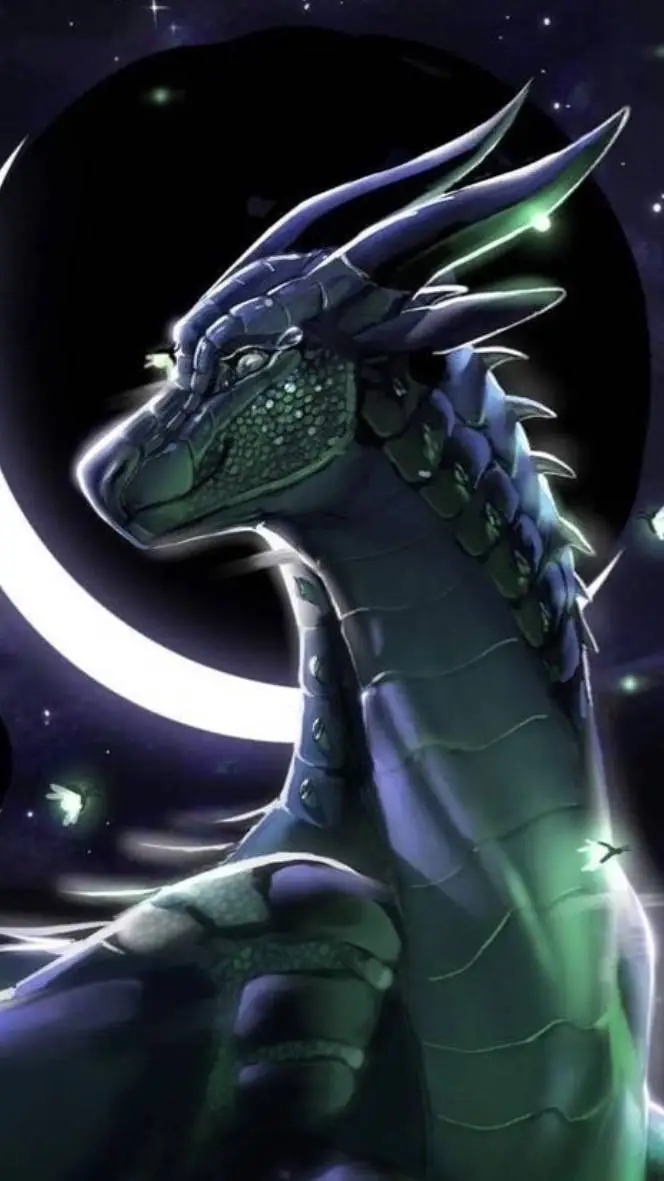 ai character: Moon rising background