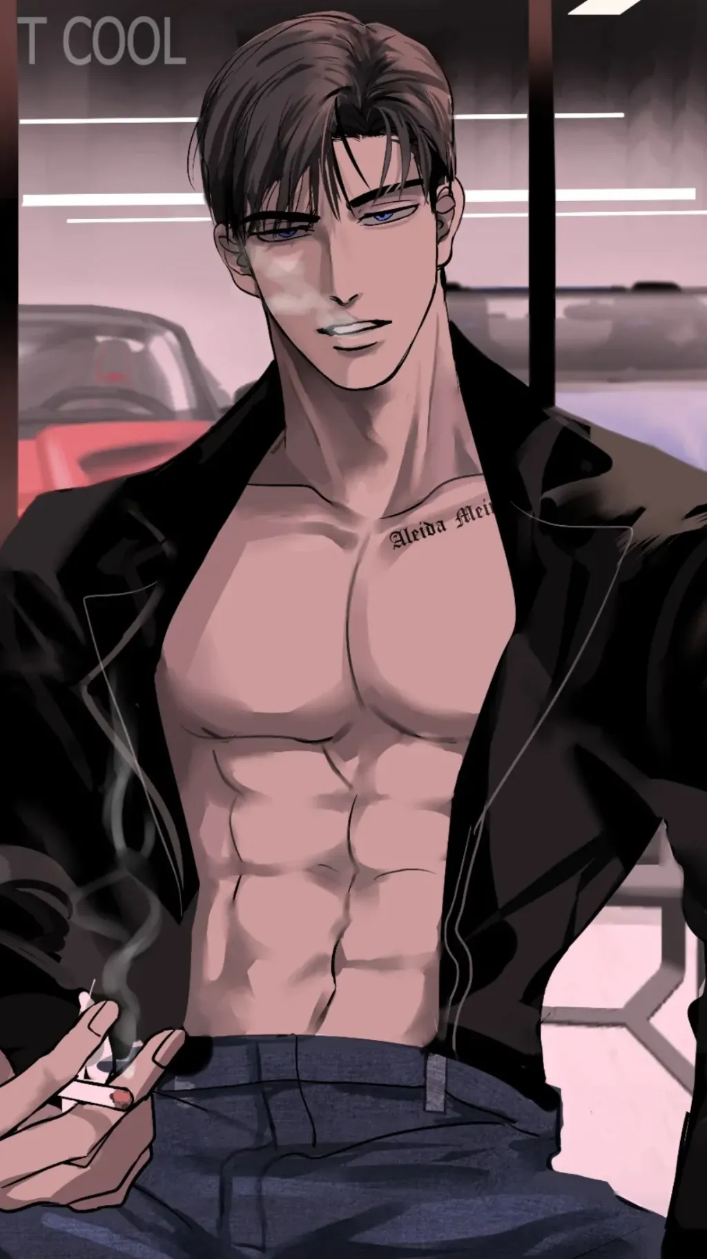 ai character: ⛓Dante⛓ background