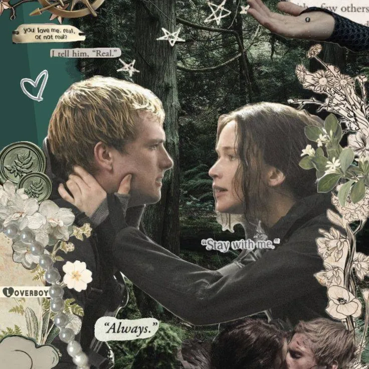 chat with ai character: Katniss + Peeta