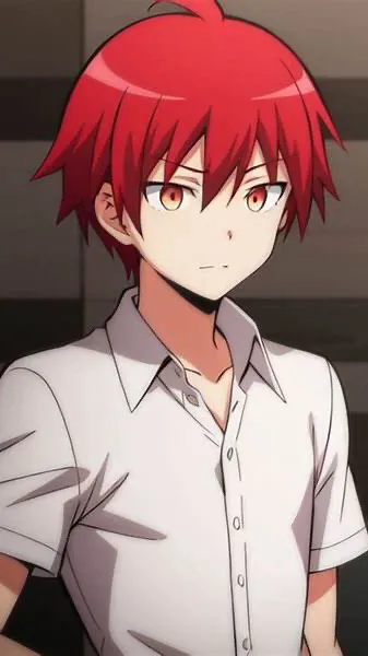 ai character: Karma Akabane ♥️ background
