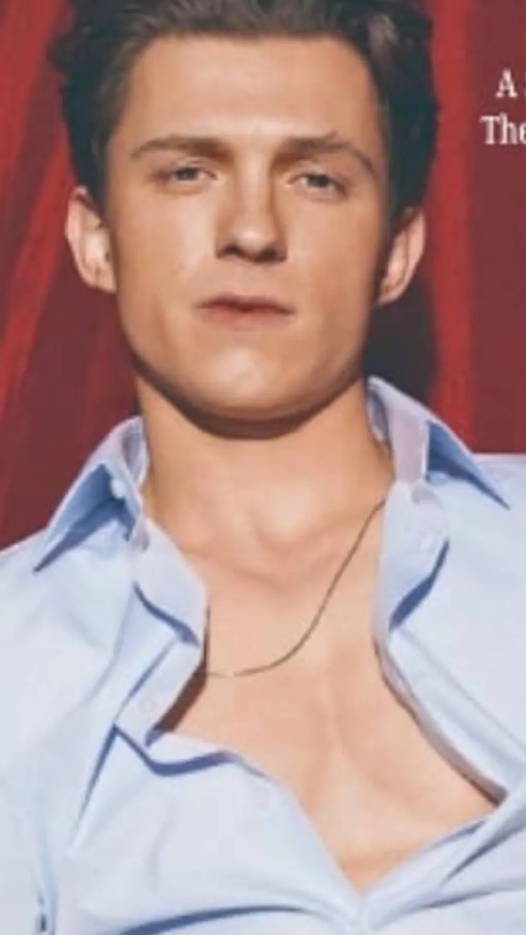 ai character: Tom Holland background