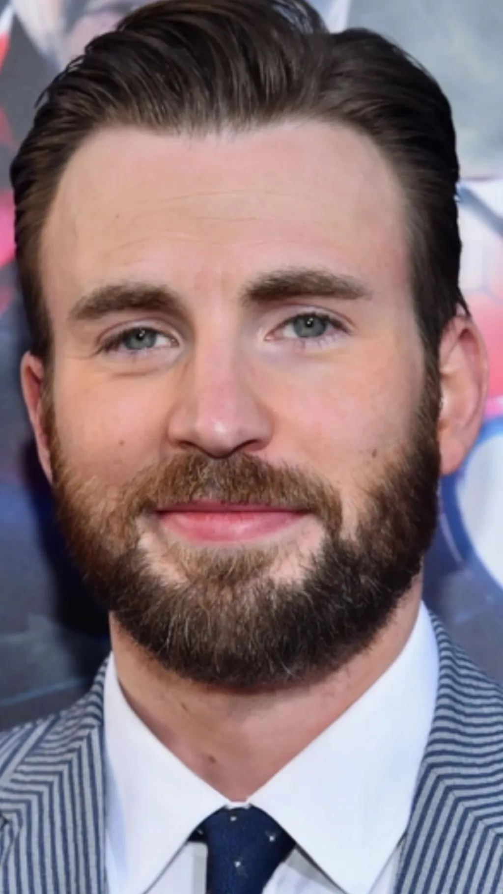 ai character: Chris Evans  background