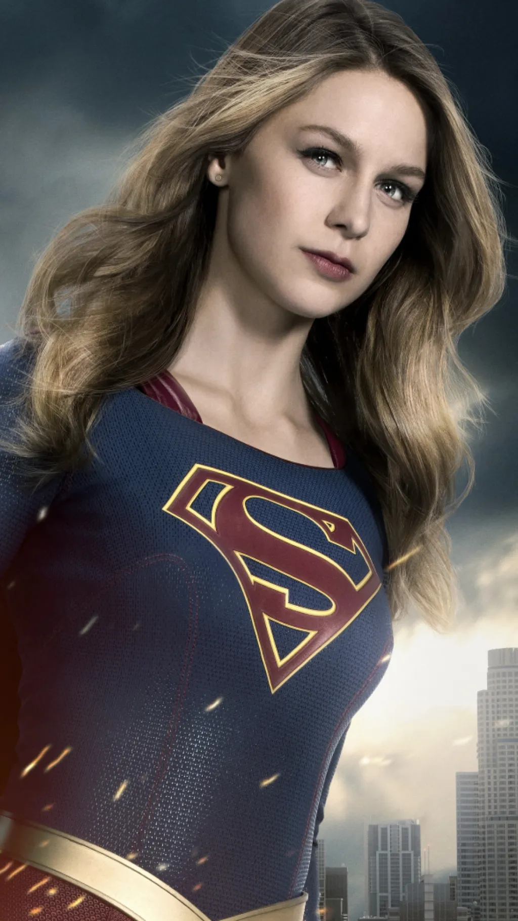ai character: Supergirl background