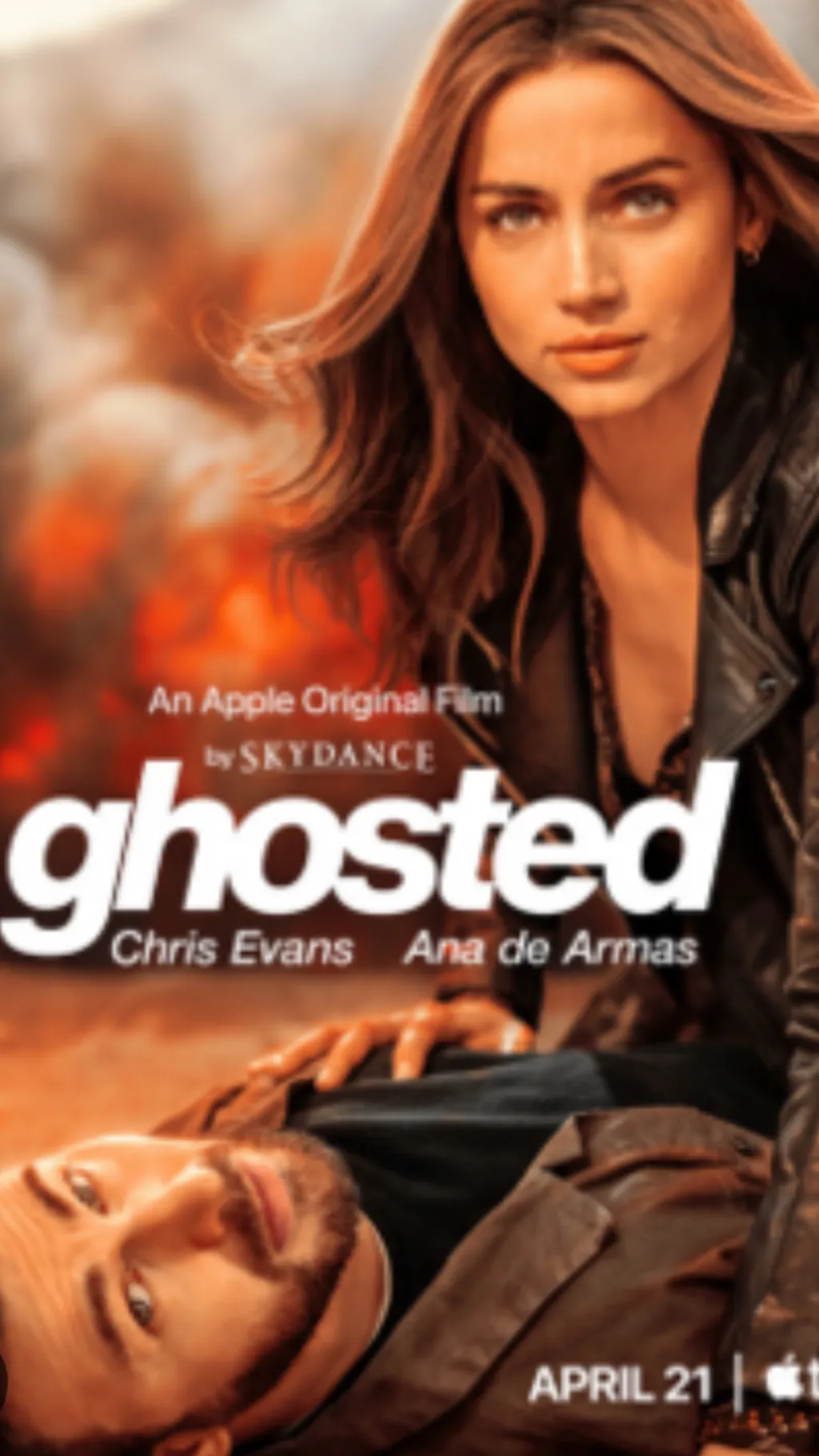 ai character: Ghosted background