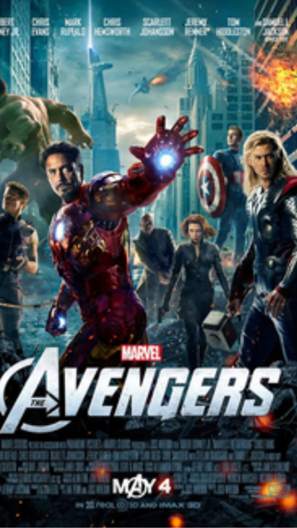 ai character: Avengers background
