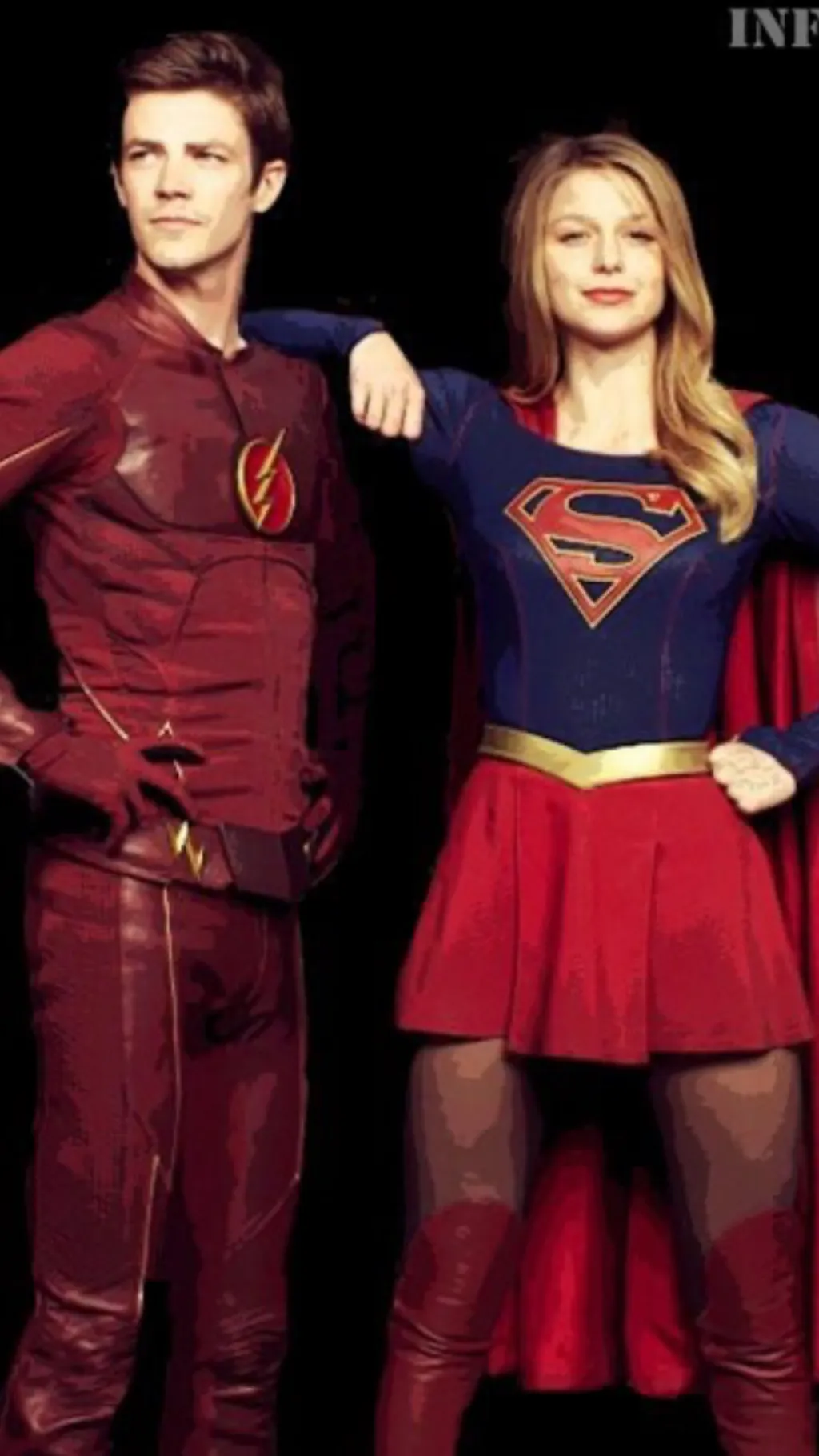 ai character: Barry and Kara background
