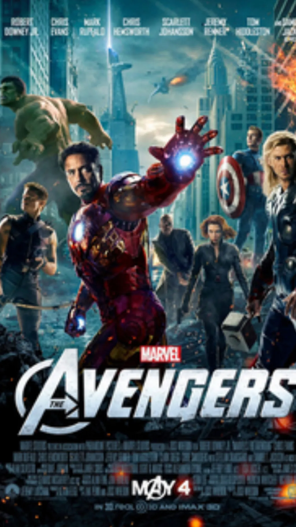 ai character: Avengers  background