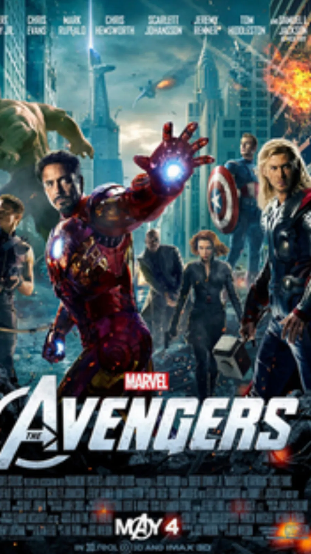 ai character: Avengers background