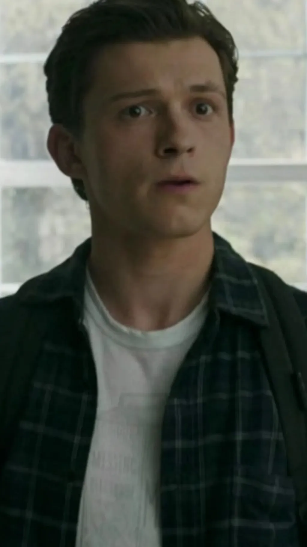 ai character: Peter Parker  background