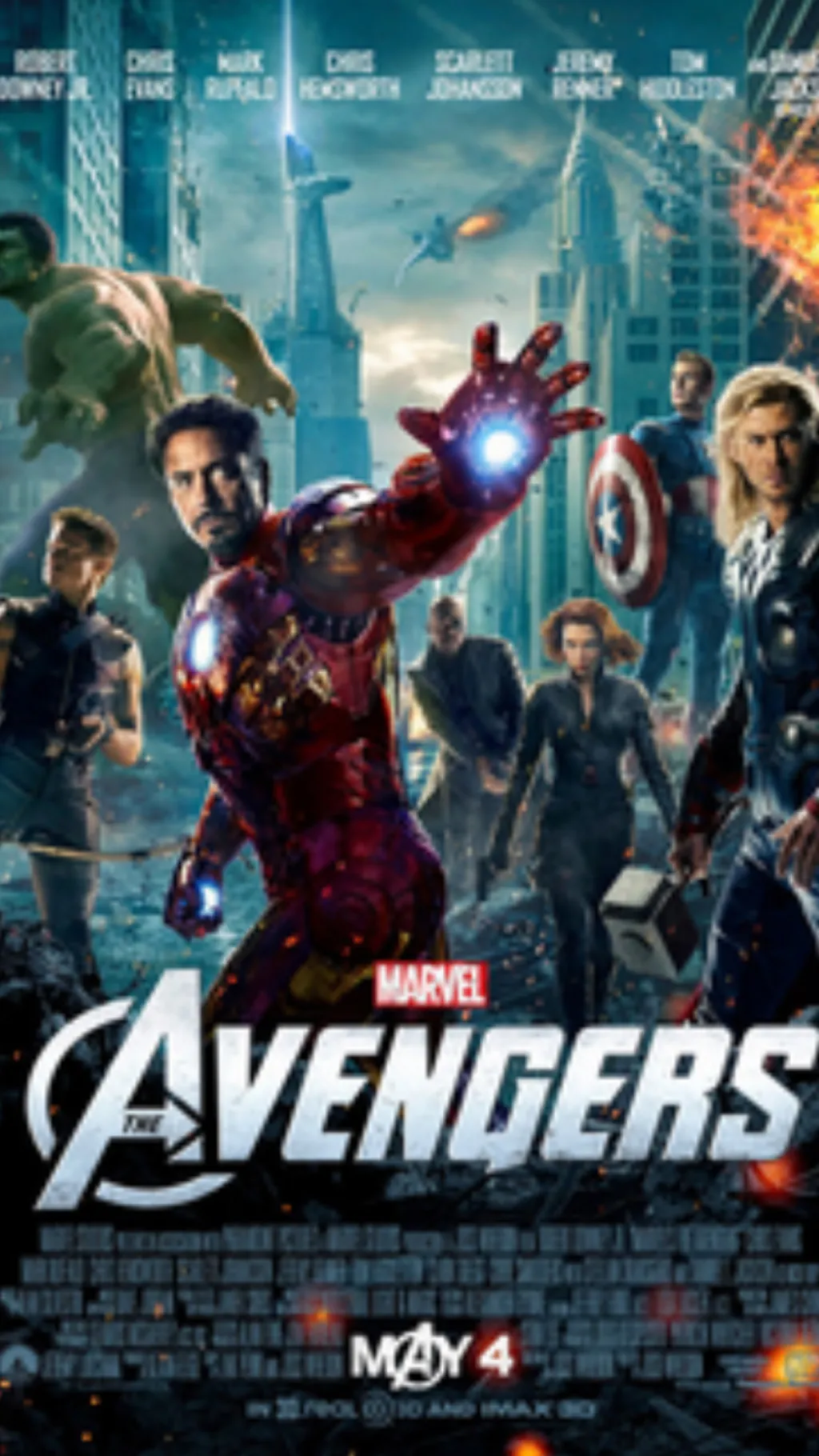 ai character: Avengers background