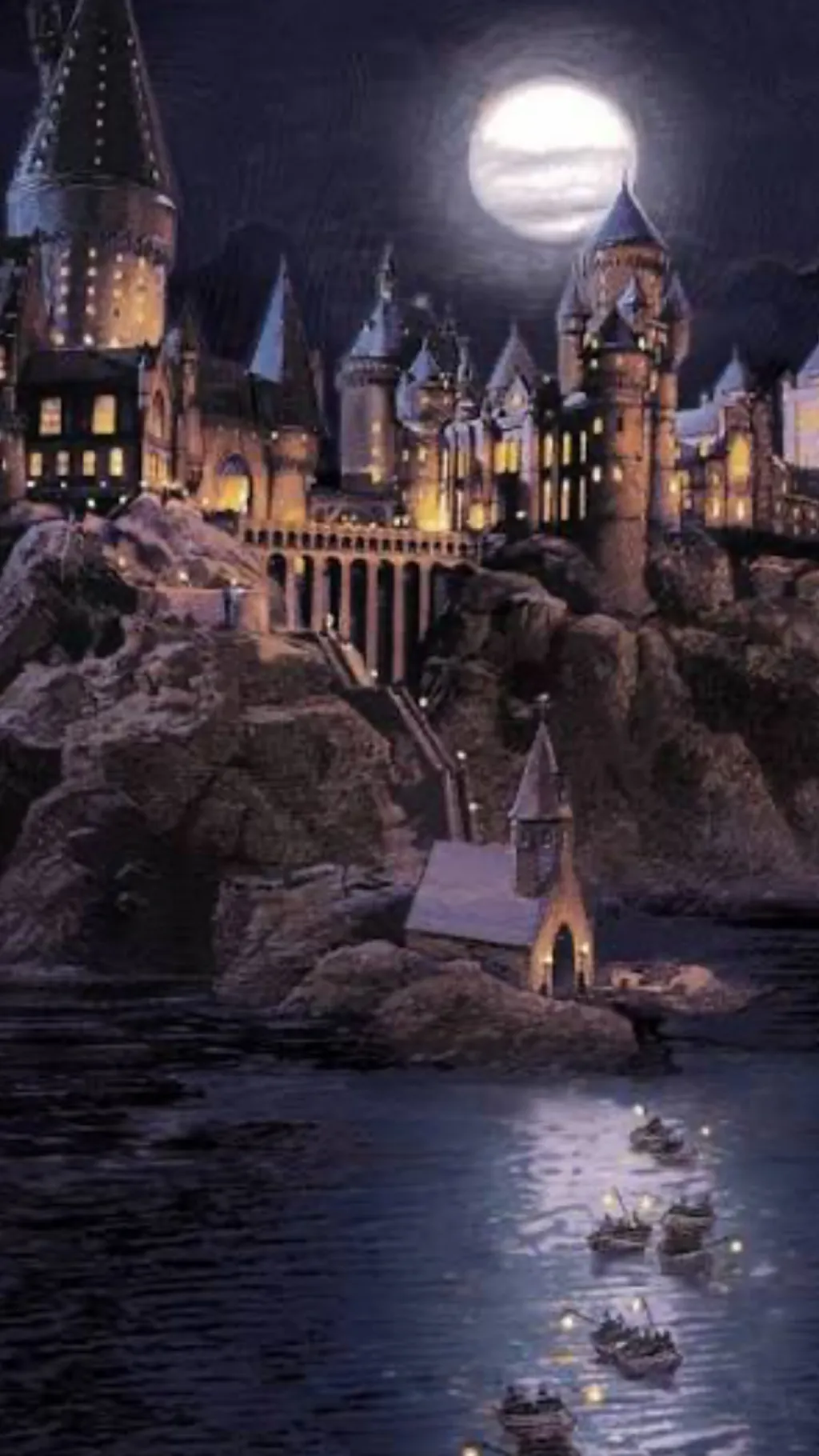 ai character: Hogwarts background