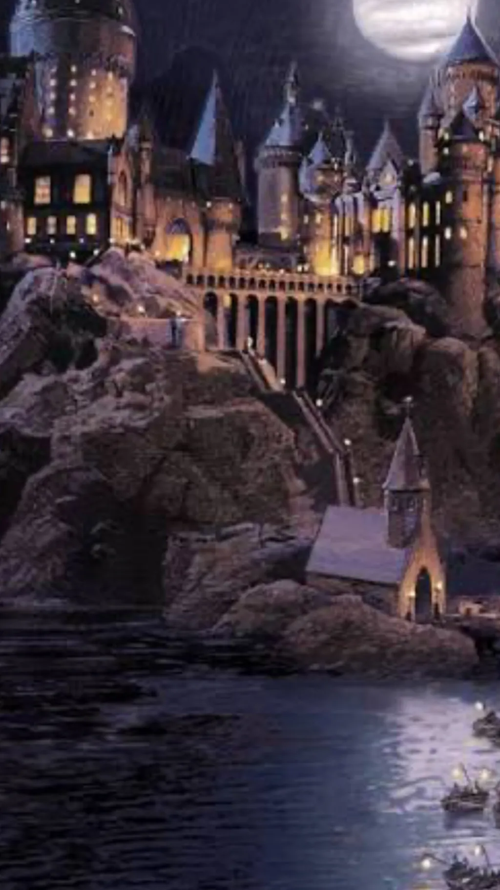 ai character: Hogwarts  background