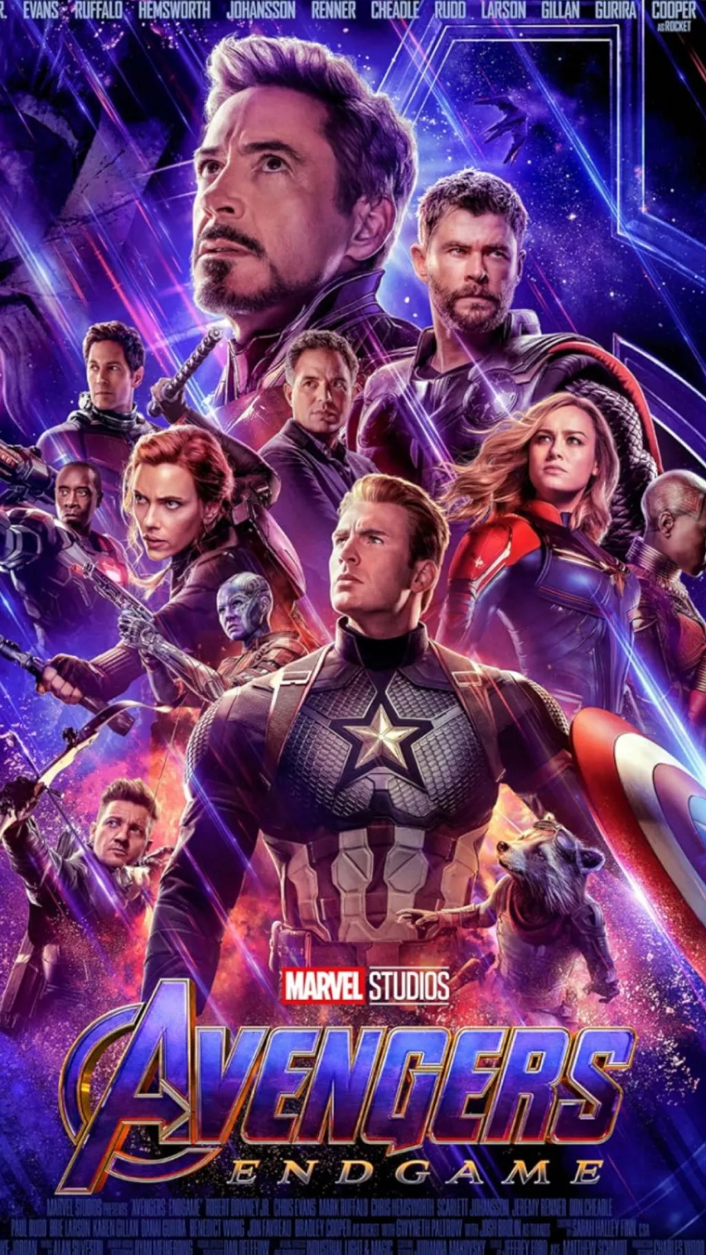 ai character: Avengers endgame  background