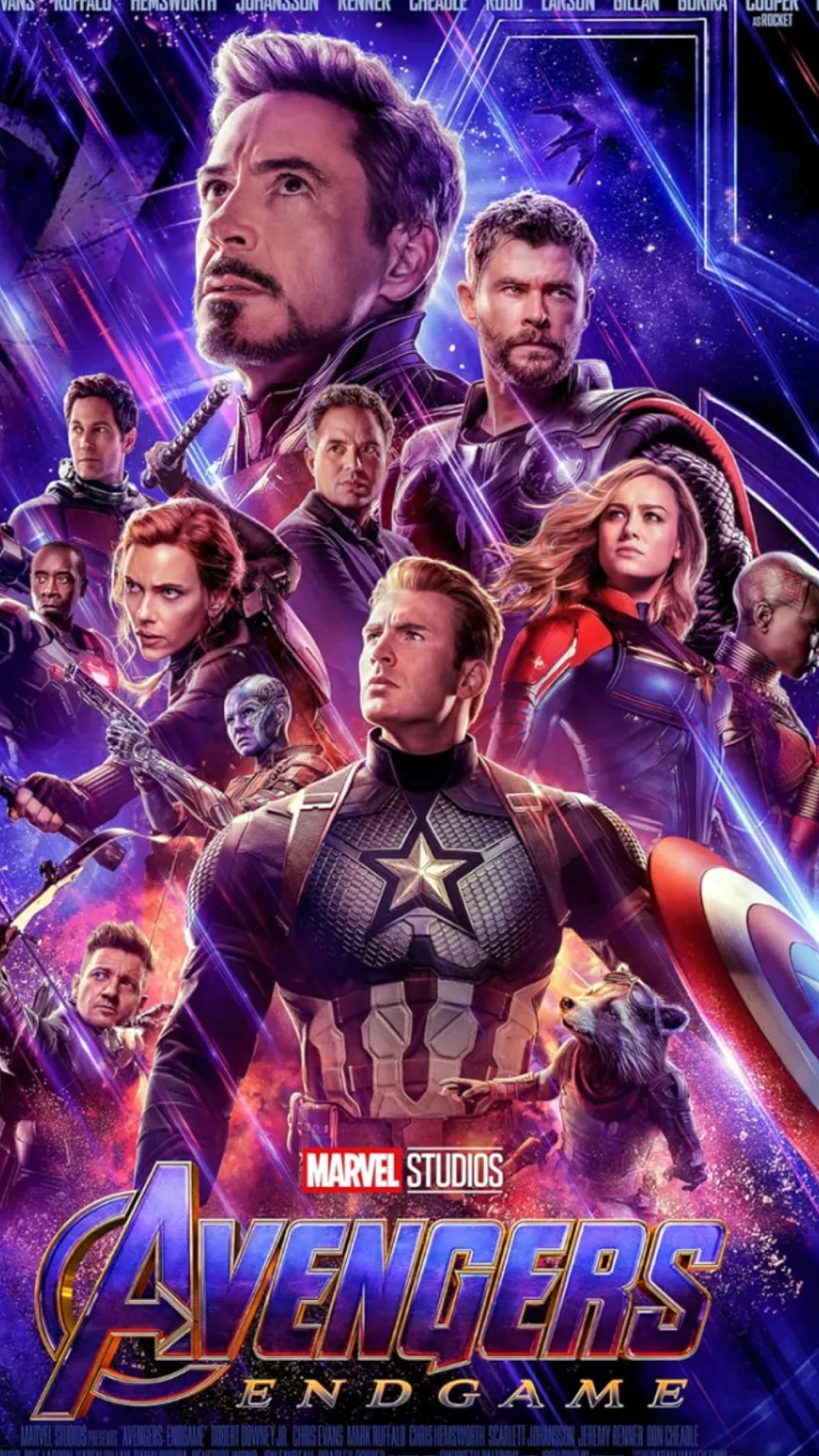 ai character: Avengers background