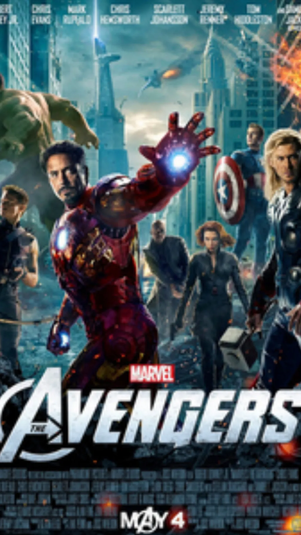 ai character: Avengers background