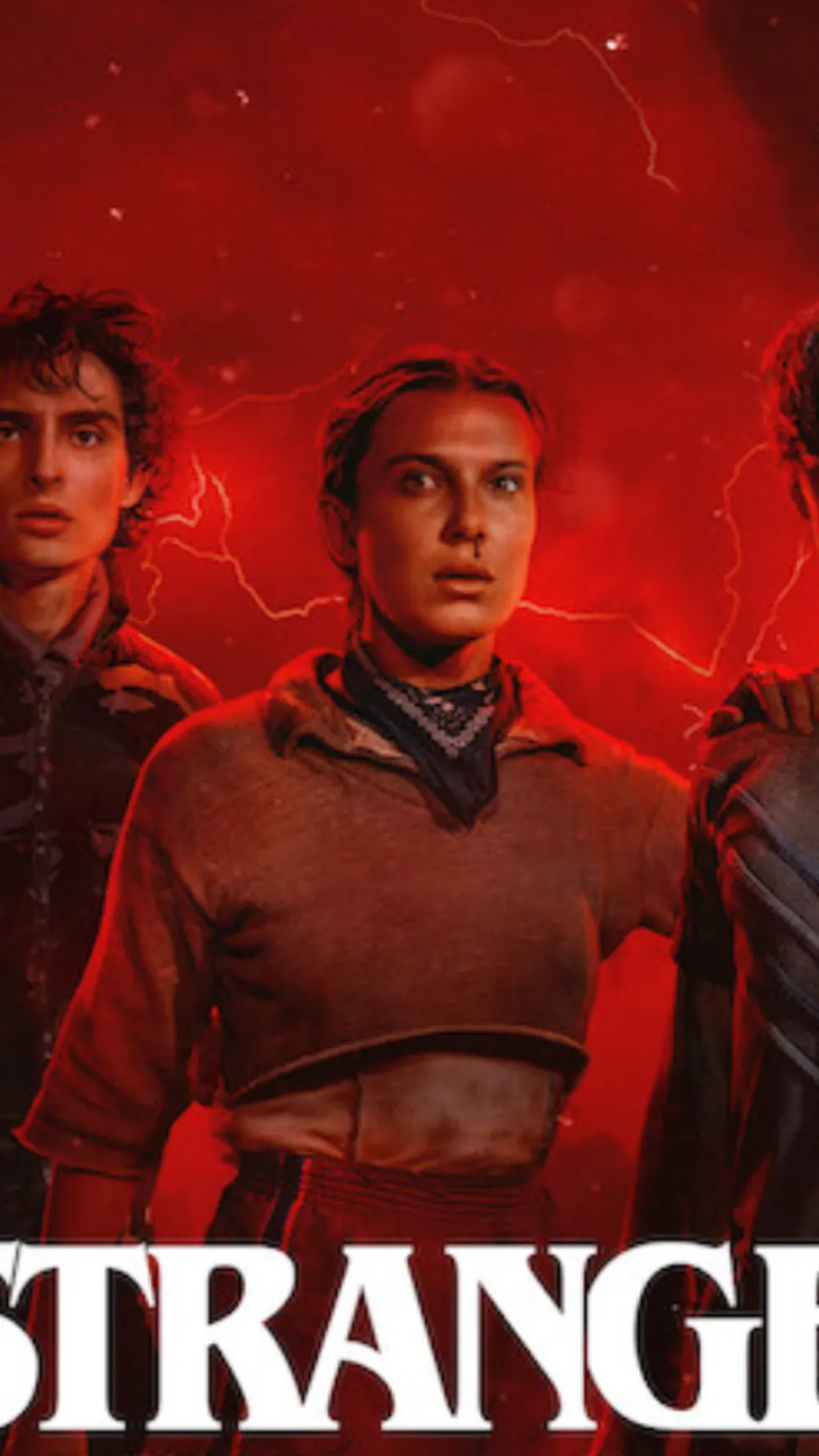 ai character: Stranger things background