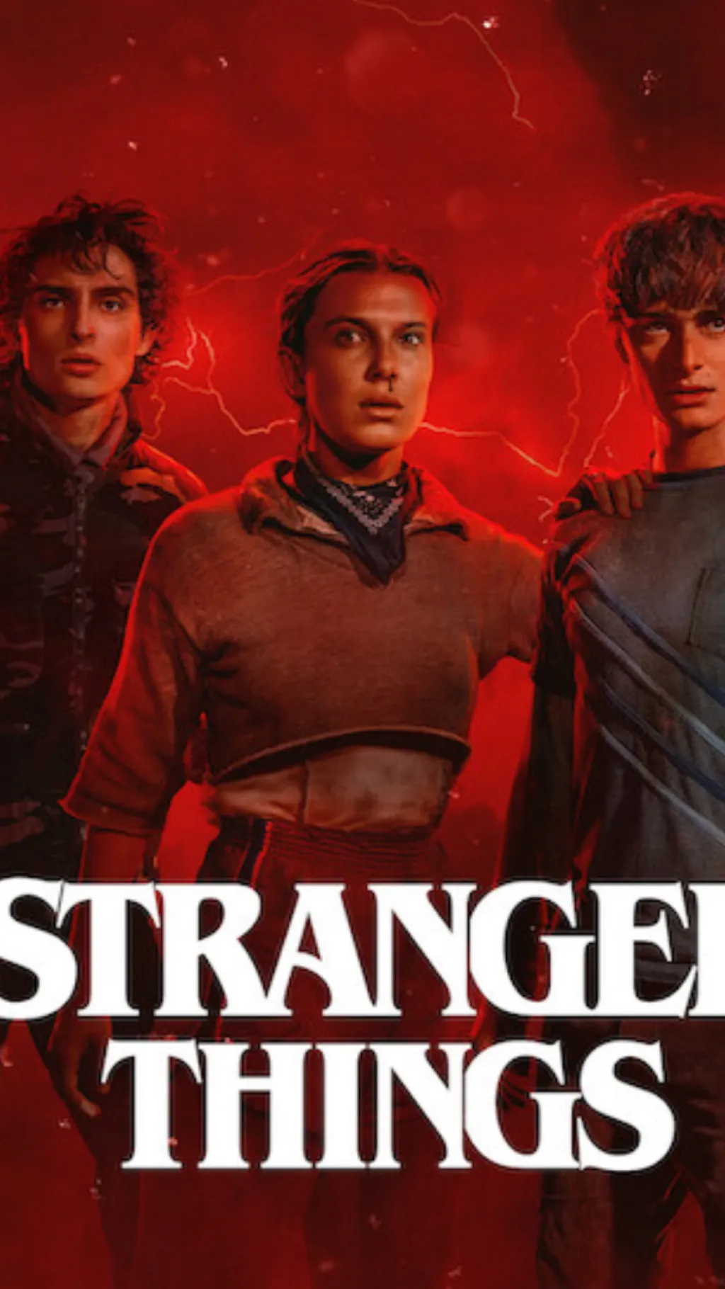 ai character: Stranger things background