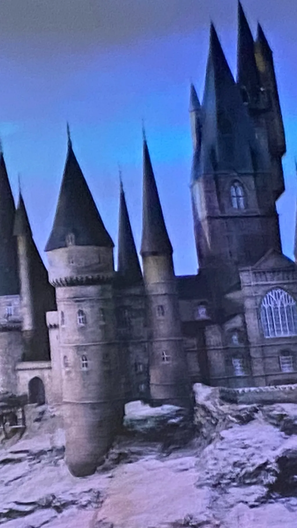 ai character: Hogwarts  background