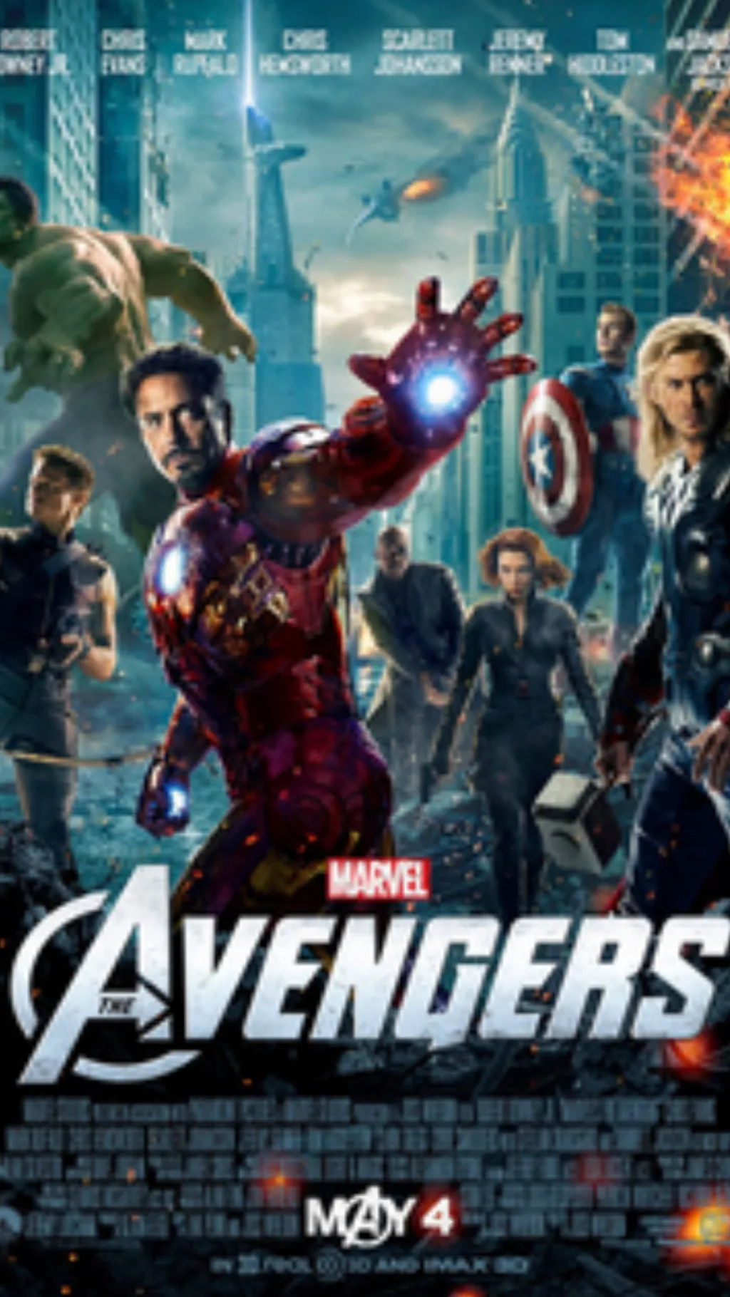 ai character: Avengers background