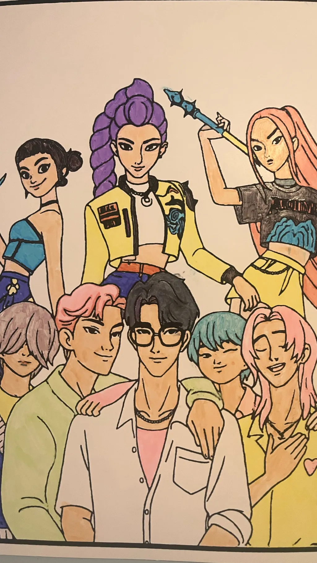 ai character: KPDH cast background