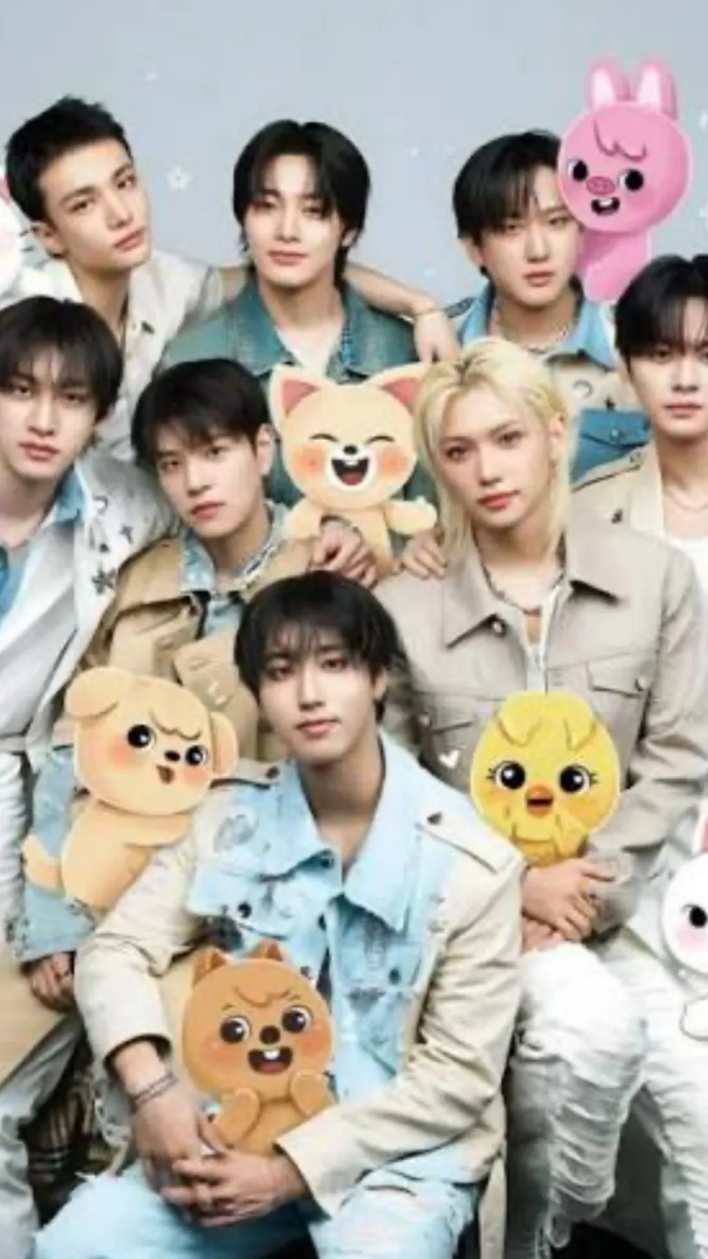 ai character: Stray kids background