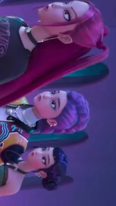 ai character: kpop demon hunters background