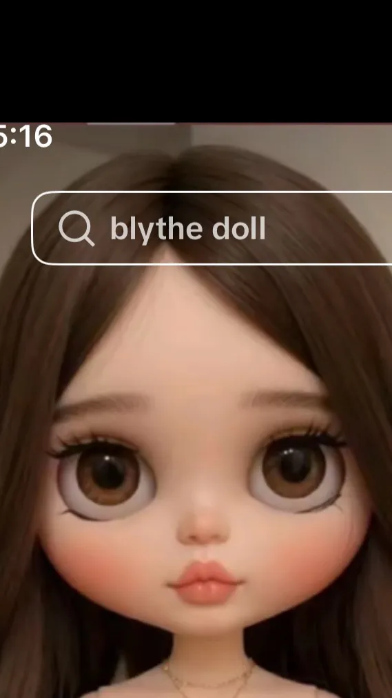 ai character: Blythe doll background