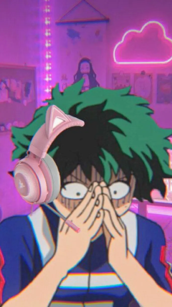 ai character: Deku’s birthday! background