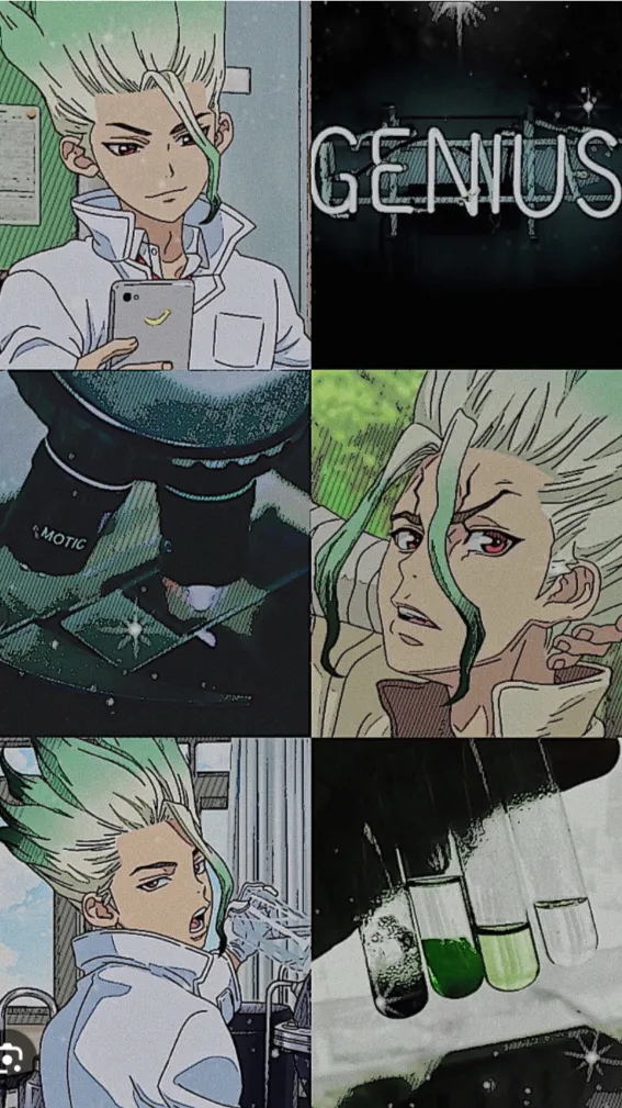 ai character: Senku Gets Shot😭 background