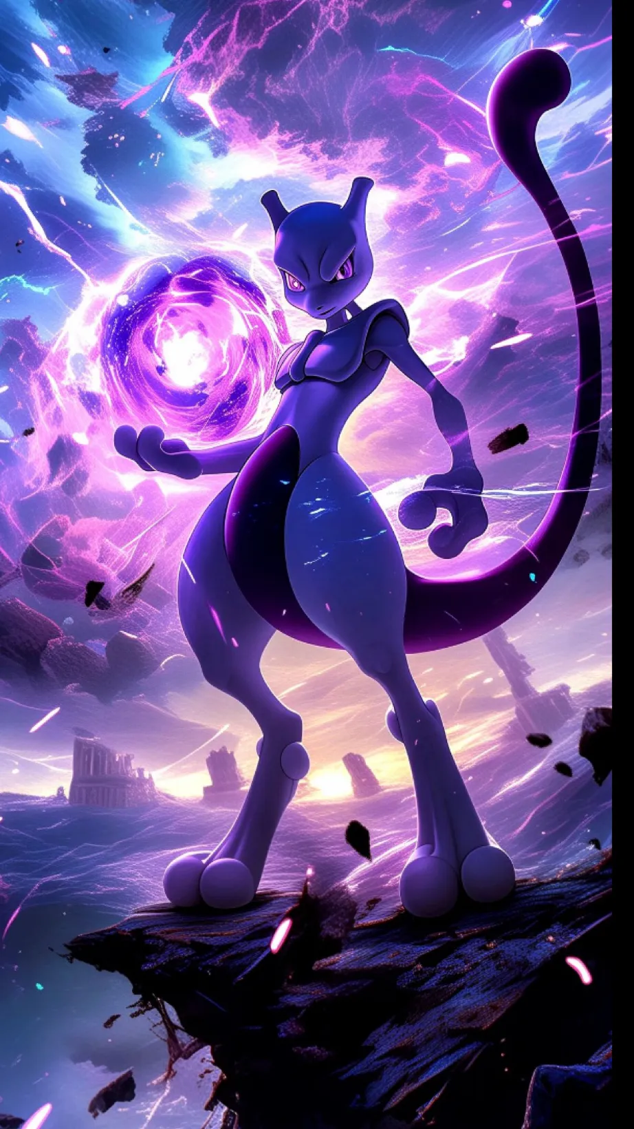 ai character: Mewtwo background