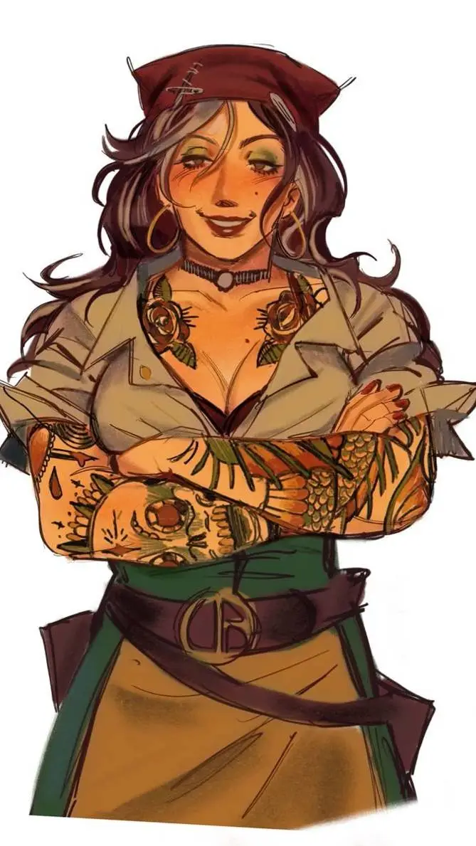 ai character: Jazmine Flobrette background