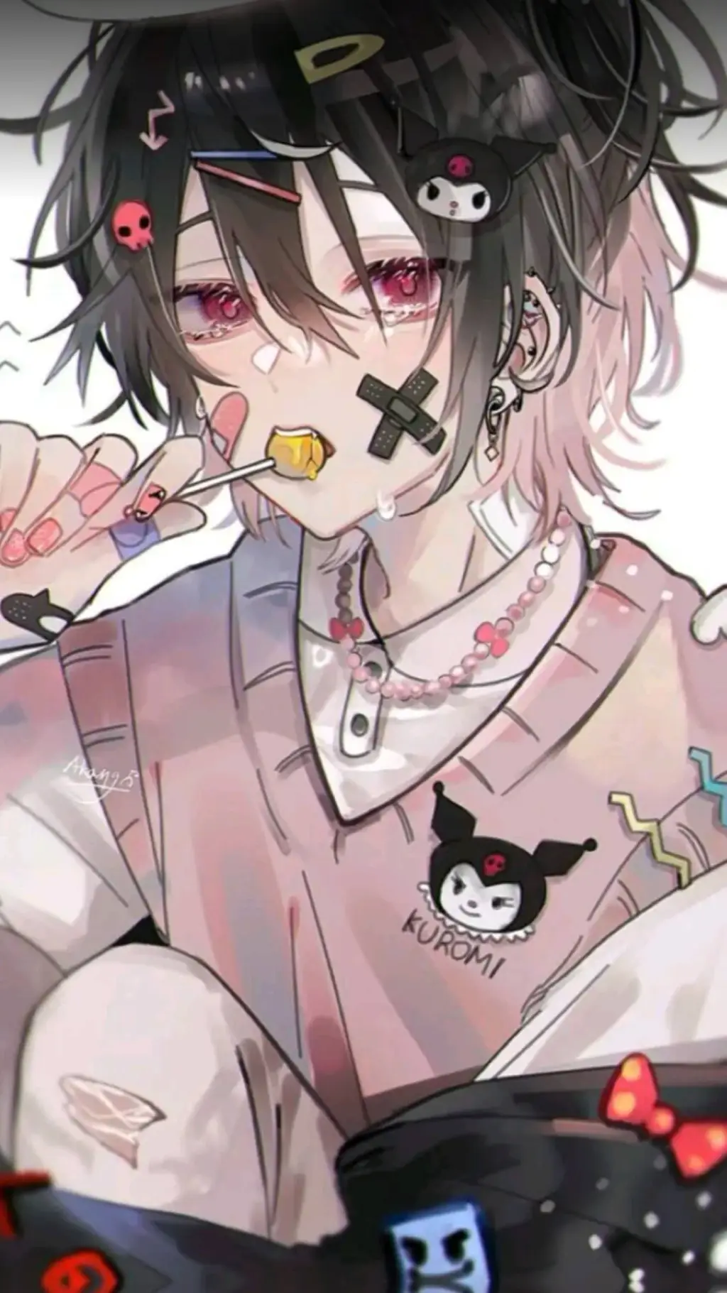 ai character: alcx ( GAY )  background