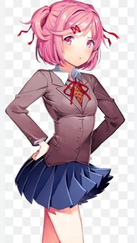 ai character: just natsuki background