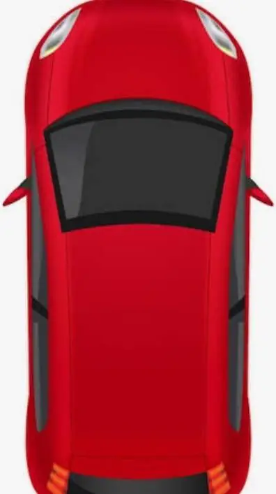 ai character: red car background