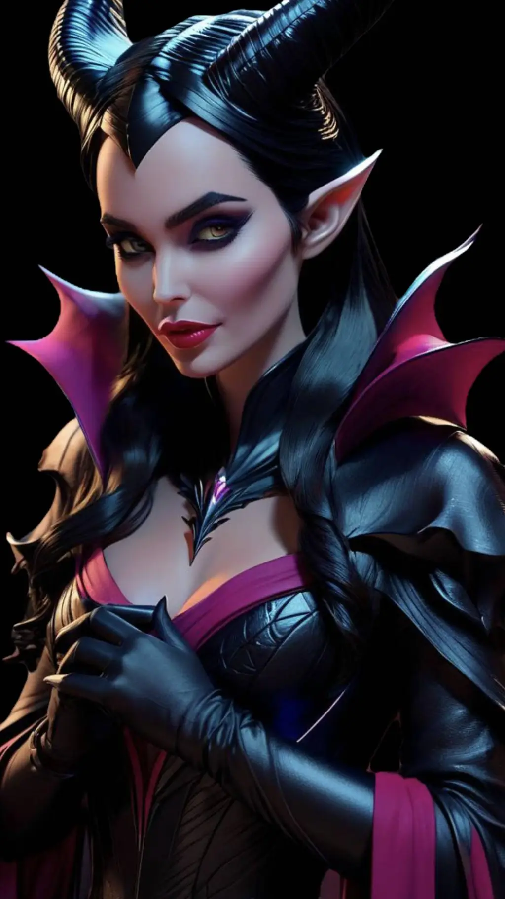 ai character: Lyra Blackthorn background