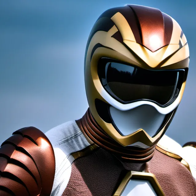 chat with ai character: BROWN POWER RANGER